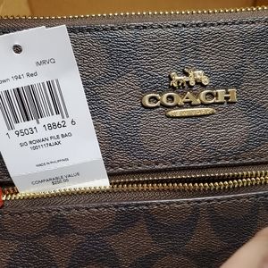 New Coach Rowen File Bag